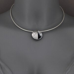 Omega collier - Semi-spang - Zilver 1,6mm